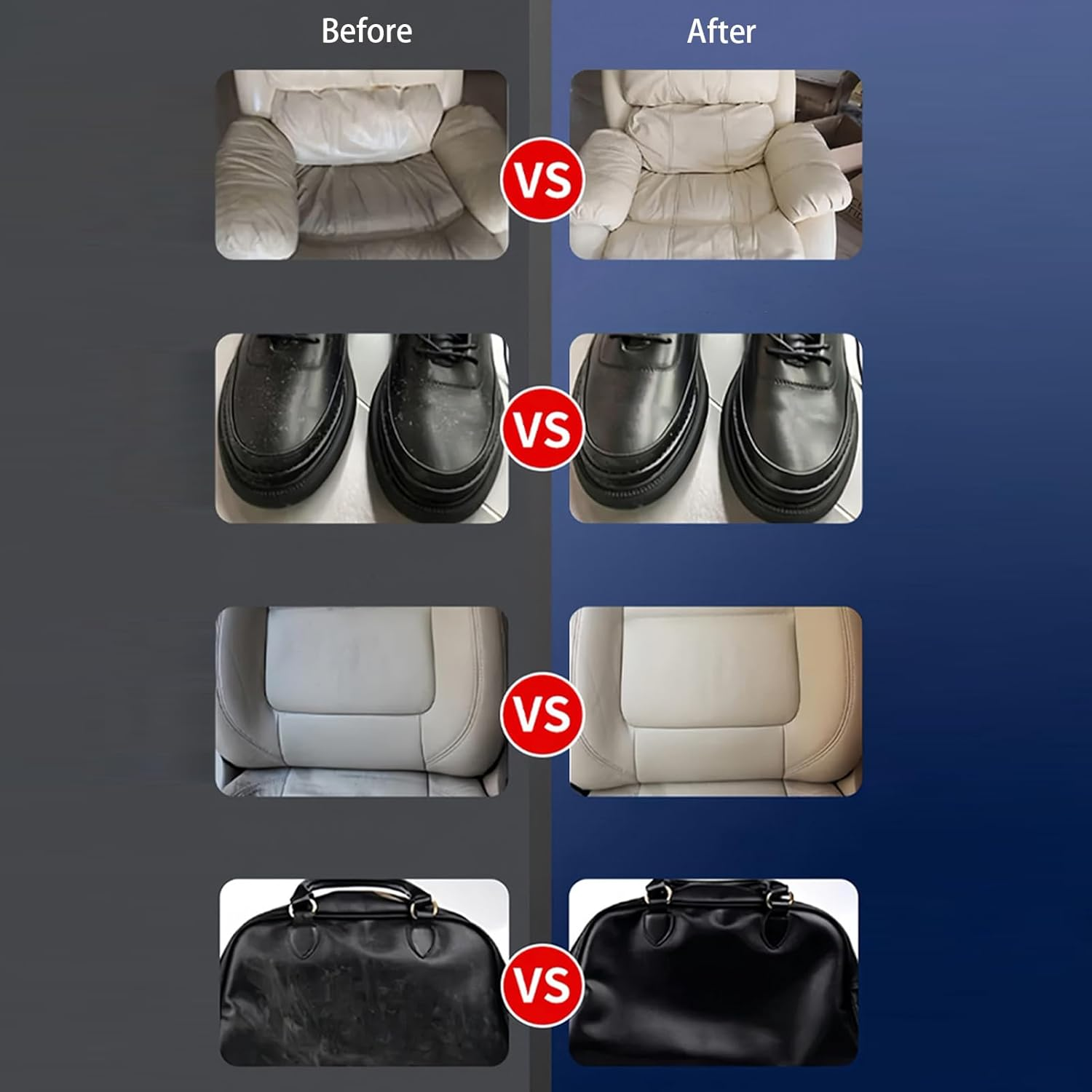 Leather Cream - 120G Car Leather Restorer,Detailing Conditioner Restorer for Shoes Boots Vehicle Auto Seats Bags Automotive Furniture image number 3