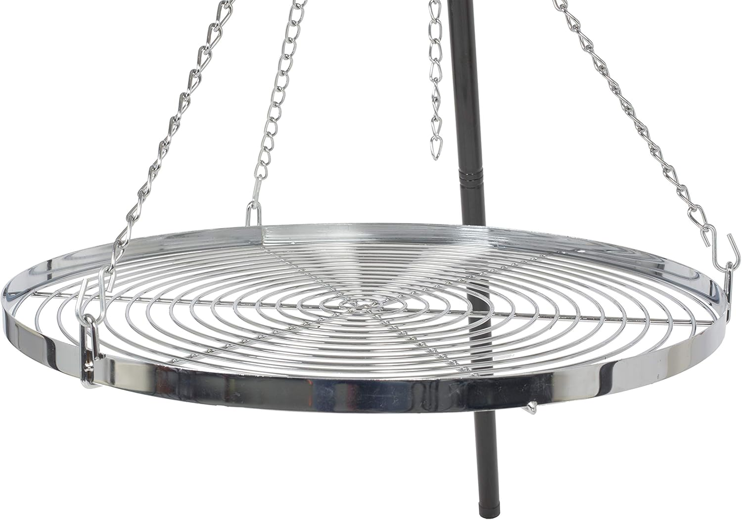 La Hacienda 55578 Tripod Grill, Steel, Black image number 5