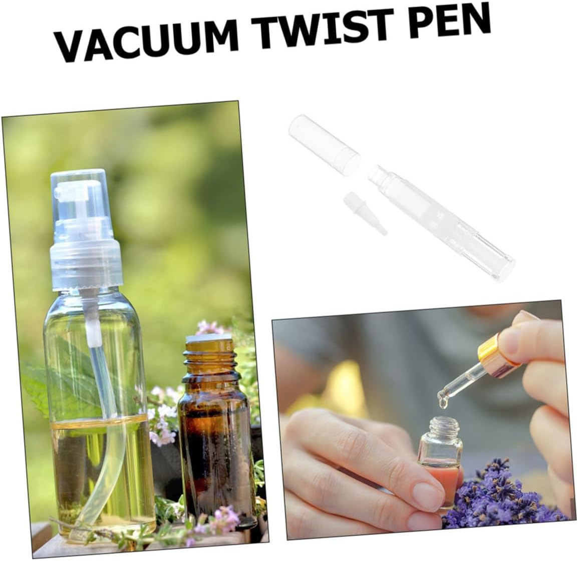 CATIEBYE 5Pcs Nail Polish Pen Cuticle Oil Brush Pen Refillable Essential Oil Applicators image number 4