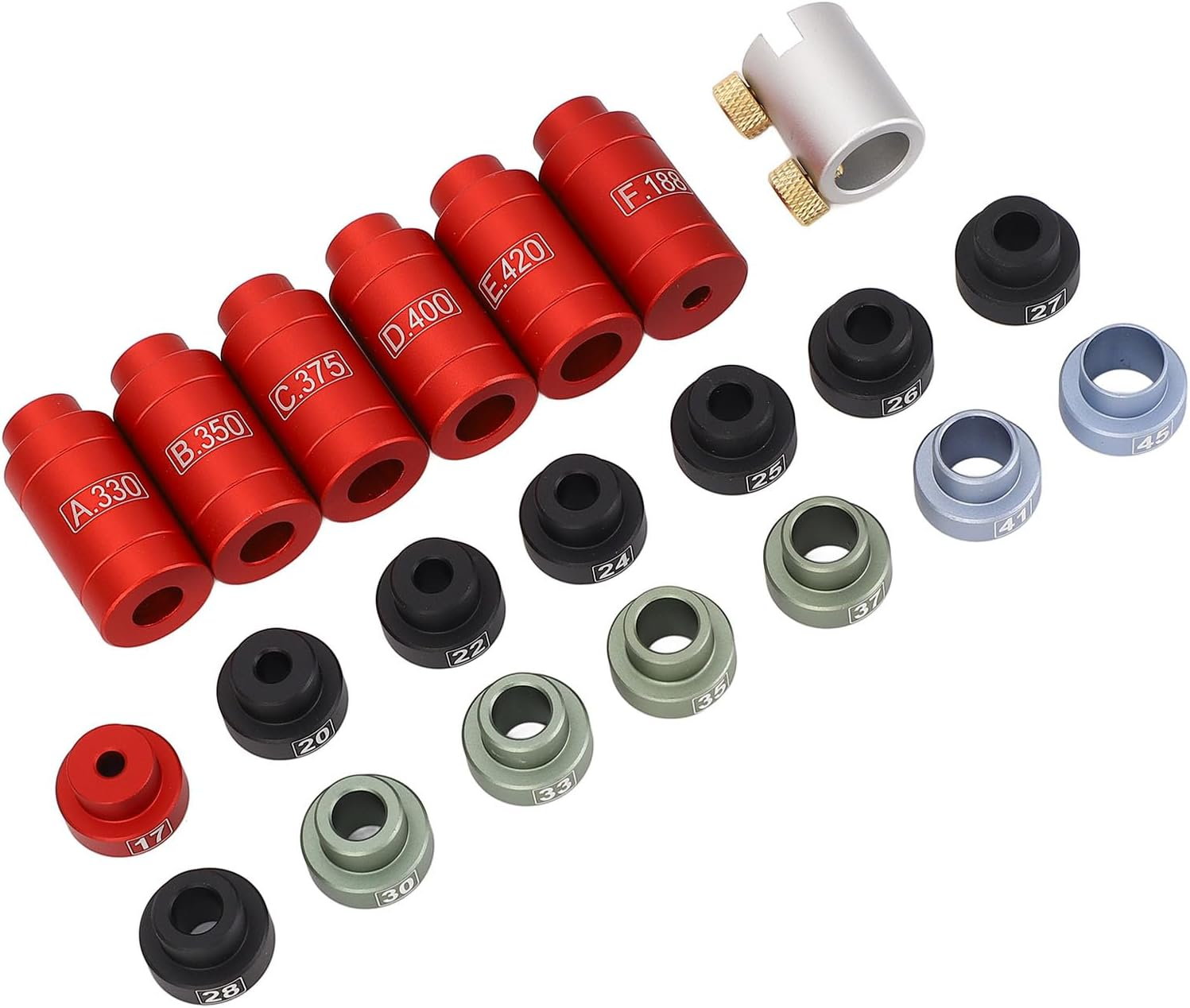 Headspace Gauge, Aluminum Alloy Gauge Comparator Kit, Comparator Headspace Gauge Body Kit, Reloading Kit with Storage Box, Precise Measurement image number 5