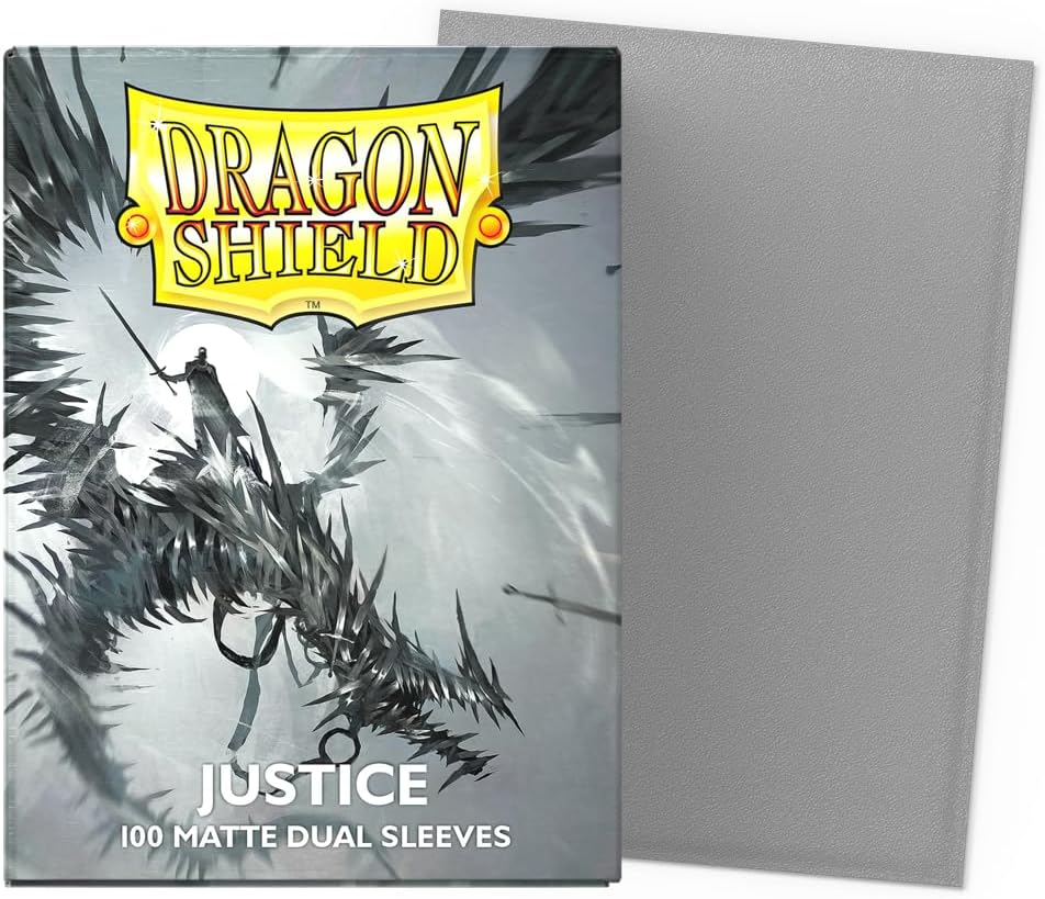 Arcane Tinmen Dragon Shield Dual Matte Justice Art Sleeves image number 6