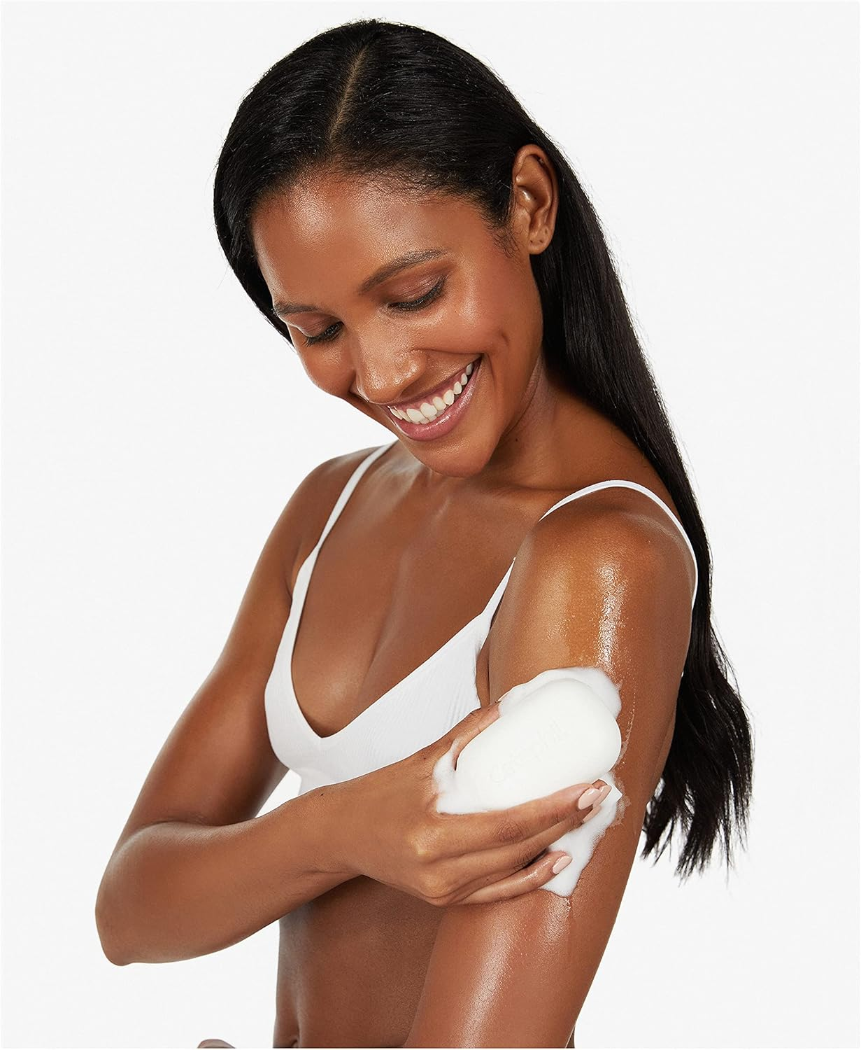 Cetaphil Antibacterial Cleansing Bar 127G, Dermatologist Tested, for Face & Body, Soap Free, Non-Comodogenic, Hypoallergenic, for Oily or Combination Skin, Suitable for Sensitive Skin image number 2