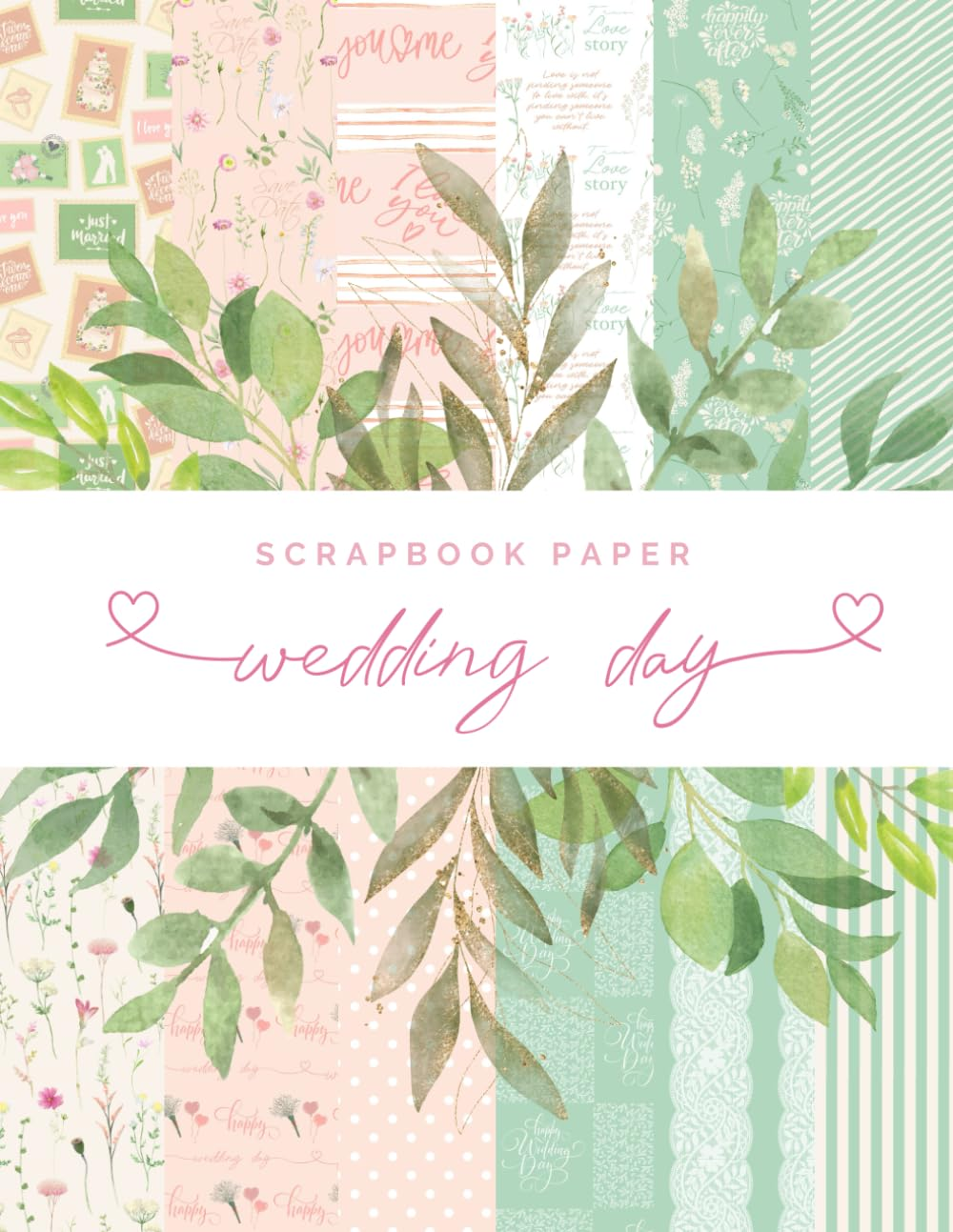 Wild Flower Wedding Scrapbook Paper: Deal DIY, Craft Projects, Card Making, Journals, Decorations | Leave, Rustic | Wedding| Anniversary| Wild Flower | Floral