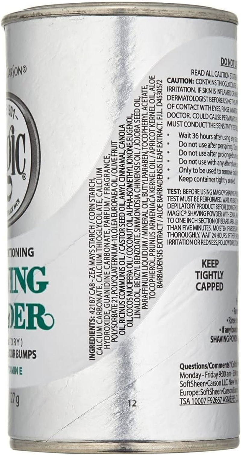Magic Shave Powder Platinum Size: 4.5 Oz image number 2