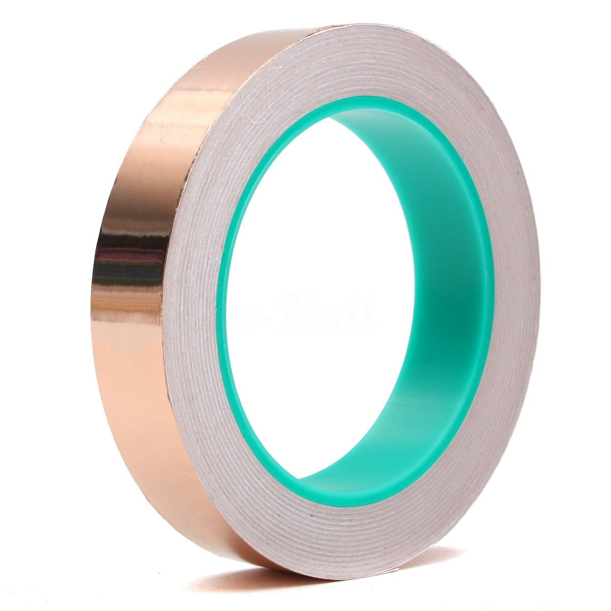 Skycabin Copper Tape 15Mmx25M Double-Sided Conductive Copper Foil Tape for Guitar Bass EMI Shielding,Grounding,Electronics Repair,Art,Diy Craft,Snail Protection,Slug Repellent,Gardening