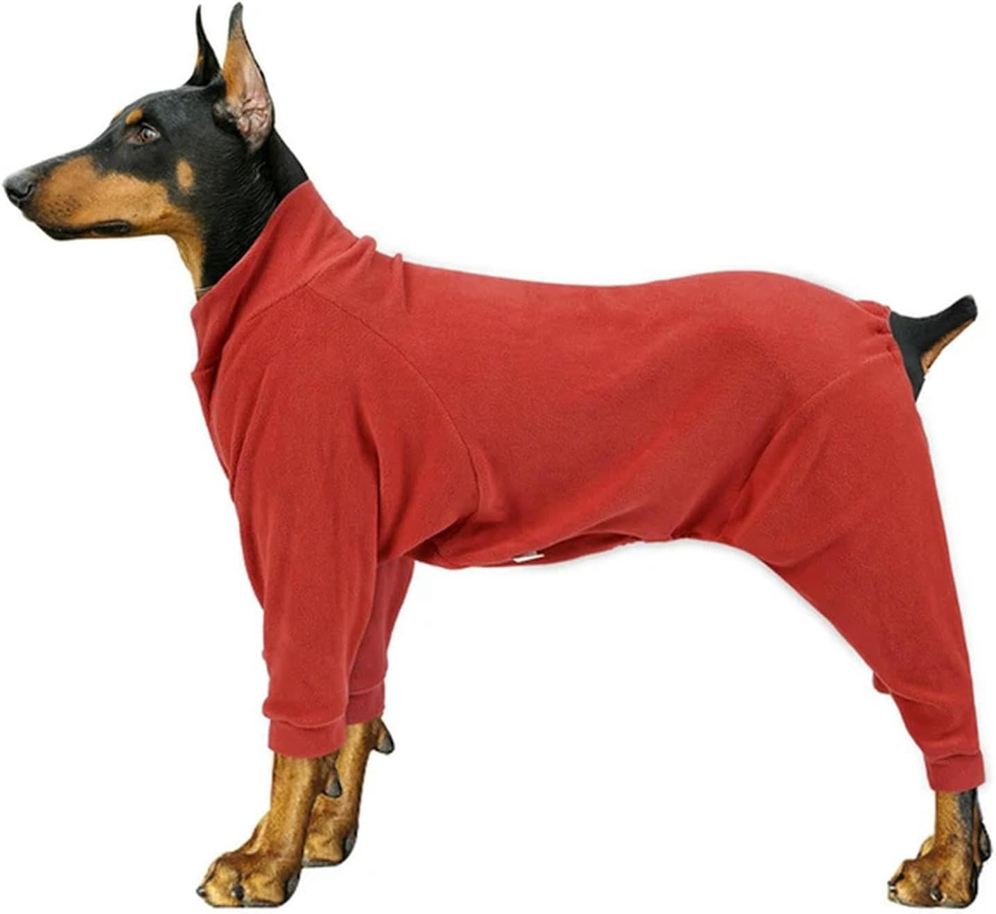 IUOUTG Dog Winter Coat Pet Pajamas for Large Dogs Warm Fleece Dog Jacket Windproof Dog Pullover Jumpsuit for Small Medium Large Dogs Walking Hiking Travel Sleep