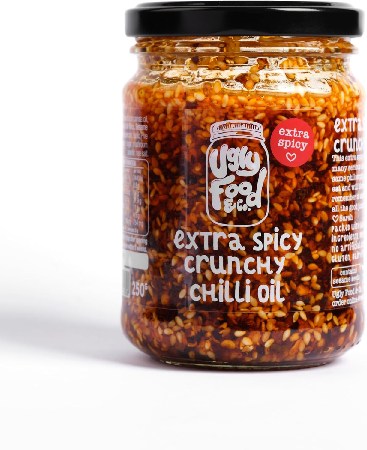 UGLY FOOD and CO - Extra Spicy Crunchy Chilli Oil, 250G