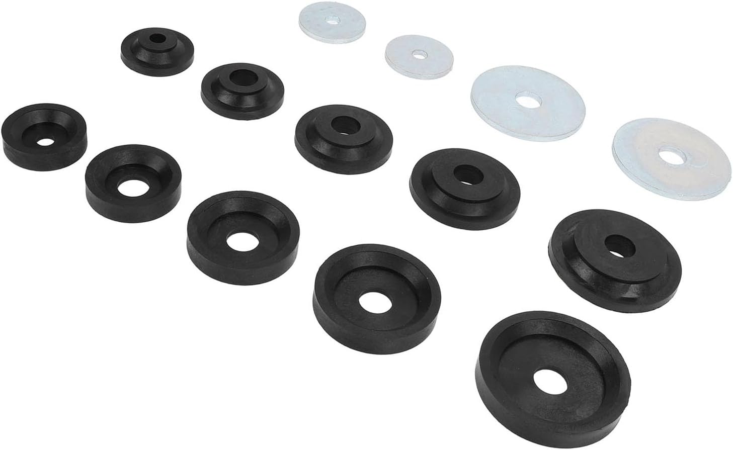 Sheet Metal Dimple Die Set, Versatile Sheet Metal Hole Dimple Die Wear Resistant with Backing Discs for Hydraulic Punch Driver image number 3