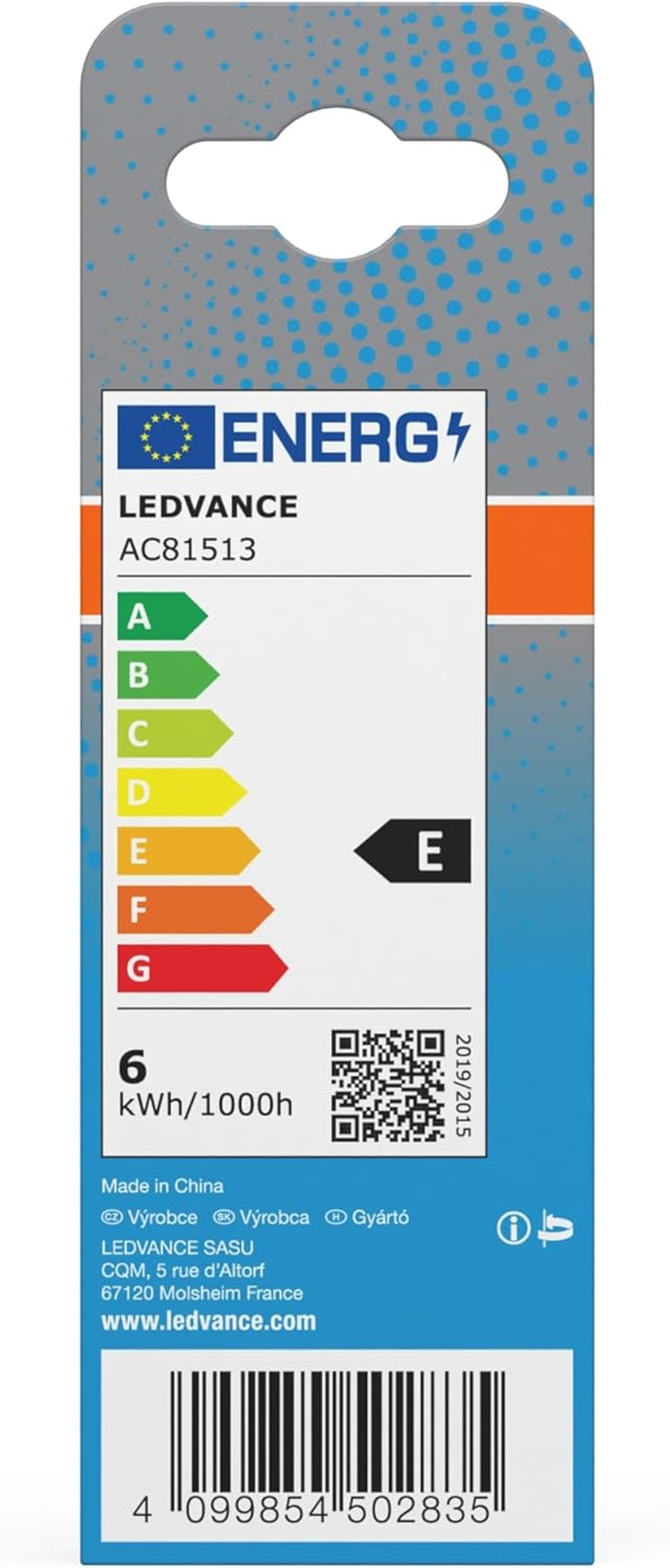 OSRAM DULUX LED Tube D13 VT, G24D, 5.5W, Cool White, 700Lm, Vertical Mount, Compact Fluorescent Replacement, for KVG Lights, IP20, Plastic, 37.7 Mm image number 1