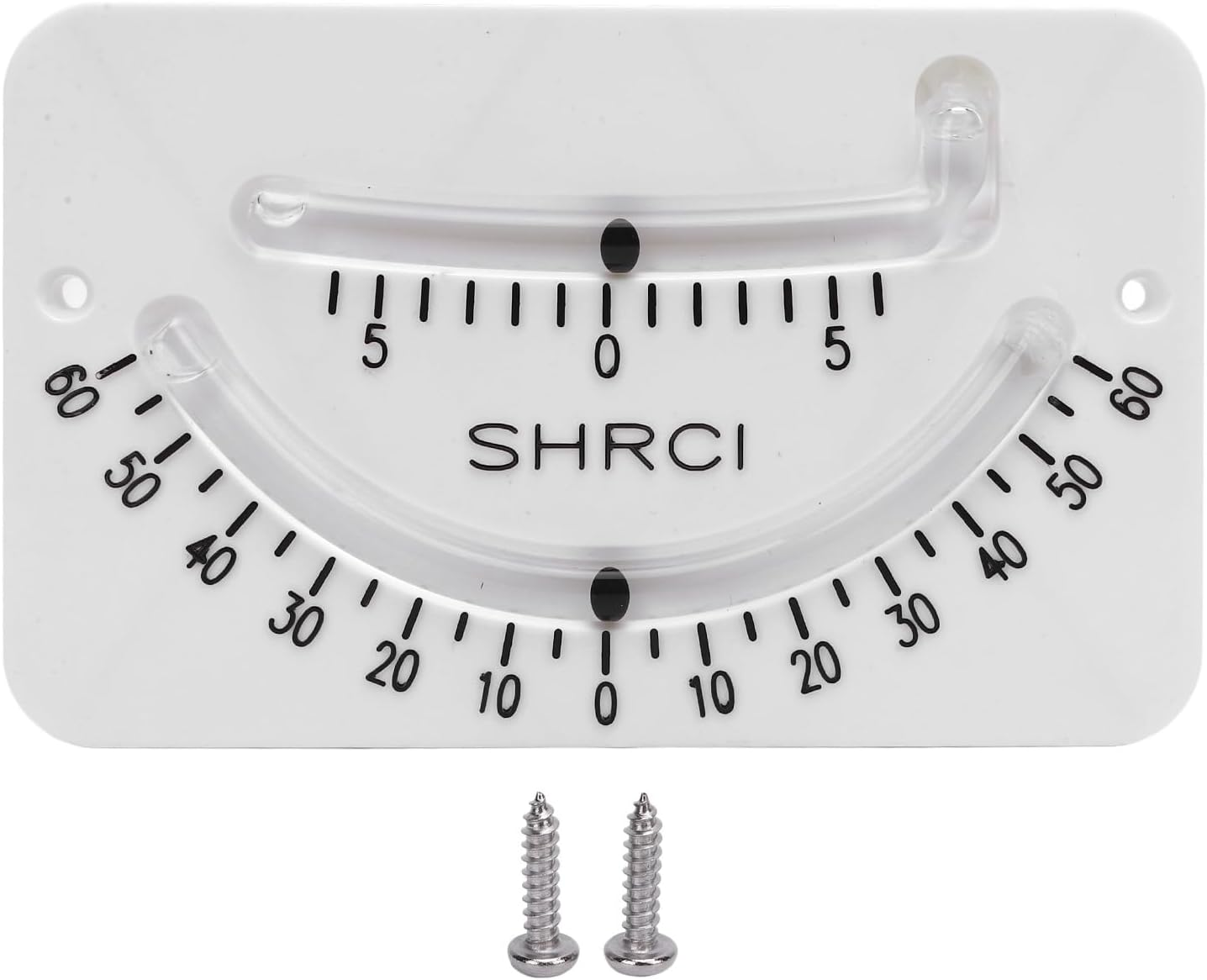 Car Inclinometer Gauge, &plusmn;6&deg; &plusmn;45&deg; Dual Scale Inclinometer Level Gauge for off Road Vehicle Truck RV Trailer Boat, Accurate Measurement Inclinometer image number 3