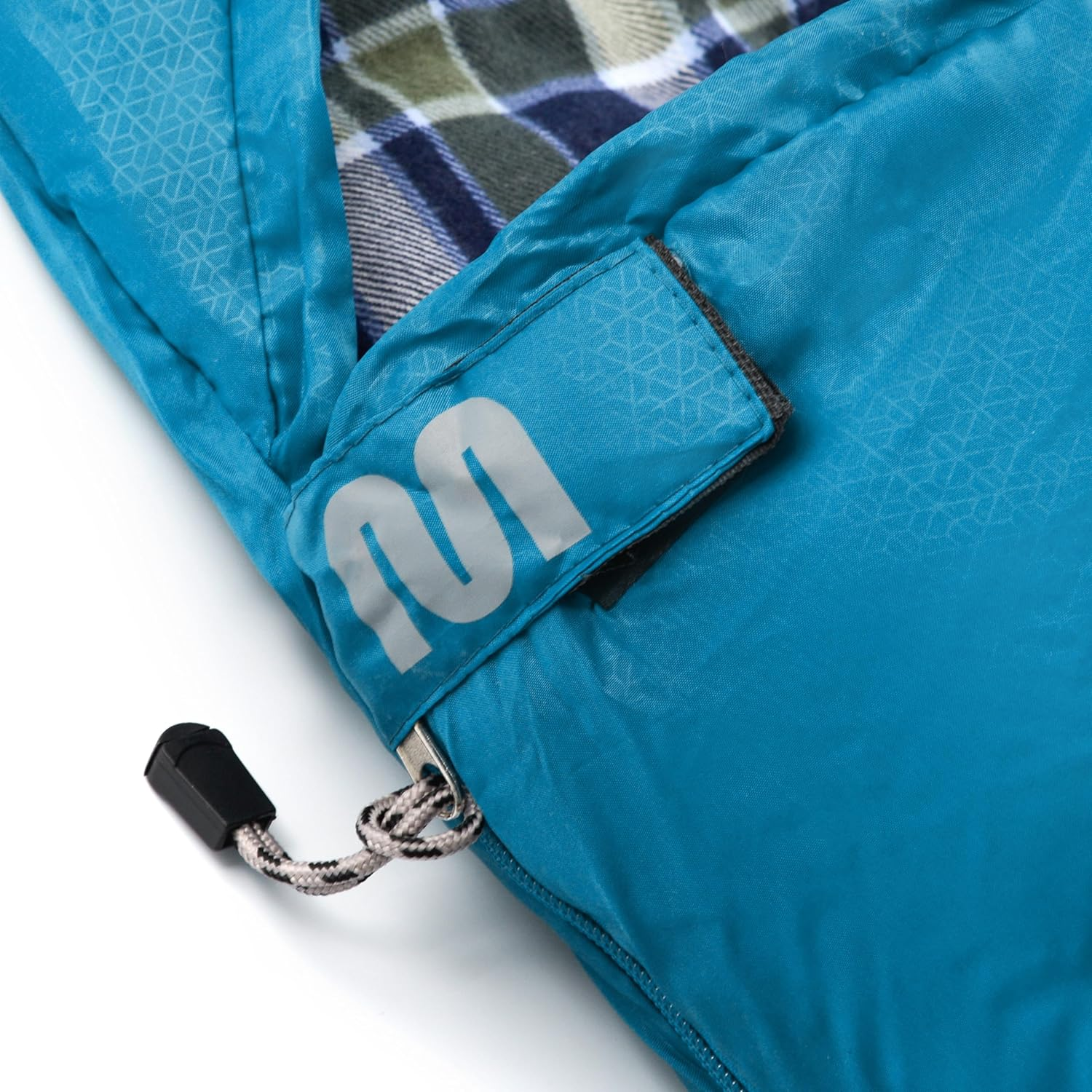 Meteor 220X80Cm Adult Sleeping Bag, 3-Season Sleeping Bag, Hooded Sleeping Bag, Rectangular Sleeping Bag, Envelope Sleeping Bag, Large Sleeping Bag image number 3