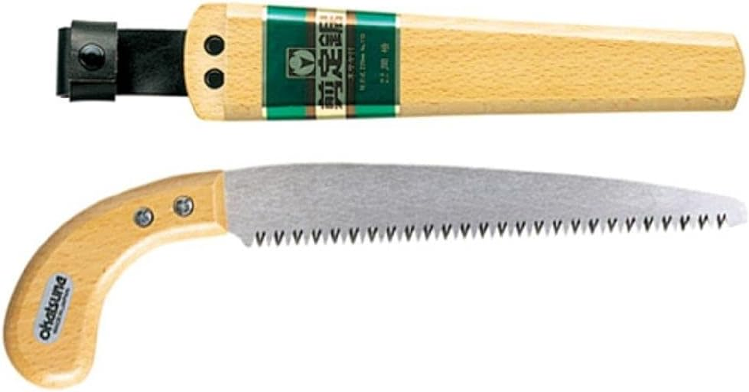 Okagaki Pruning Saw Wood with Sheath 220 Mm No.110 4968779110008