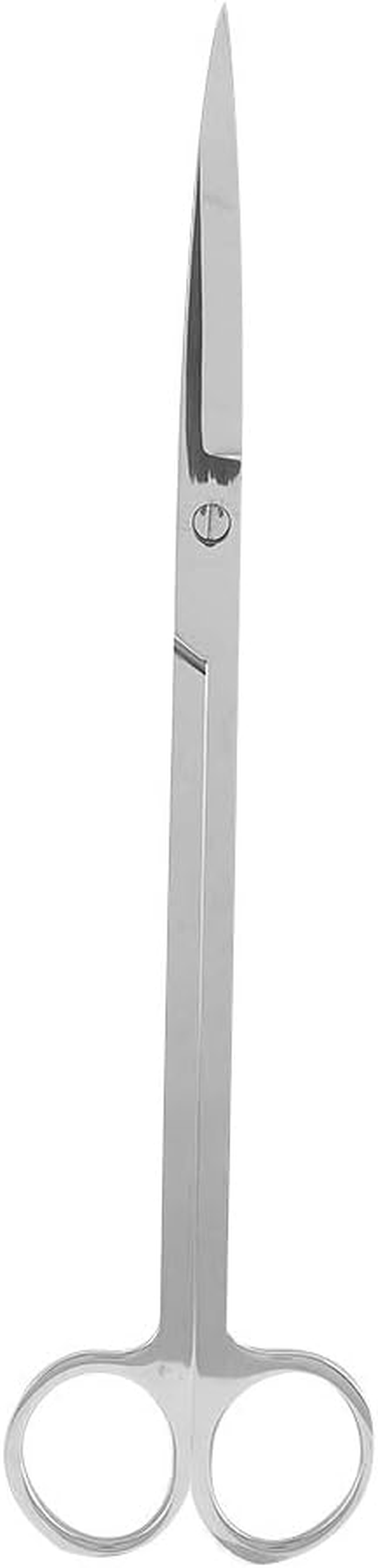 Stainless Steel Aquatic Plant Scissors Shears Aquatic Weed Cutter Aquarium Tank Water Plant Scissors Tools Fish Tank Starter Kits (Straight Cut) image number 3