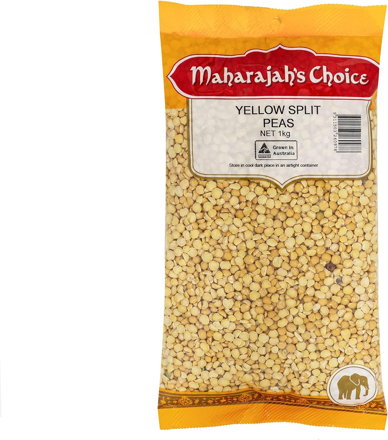 Maharajah'S Choice Yellow Split Pea 1 Kg