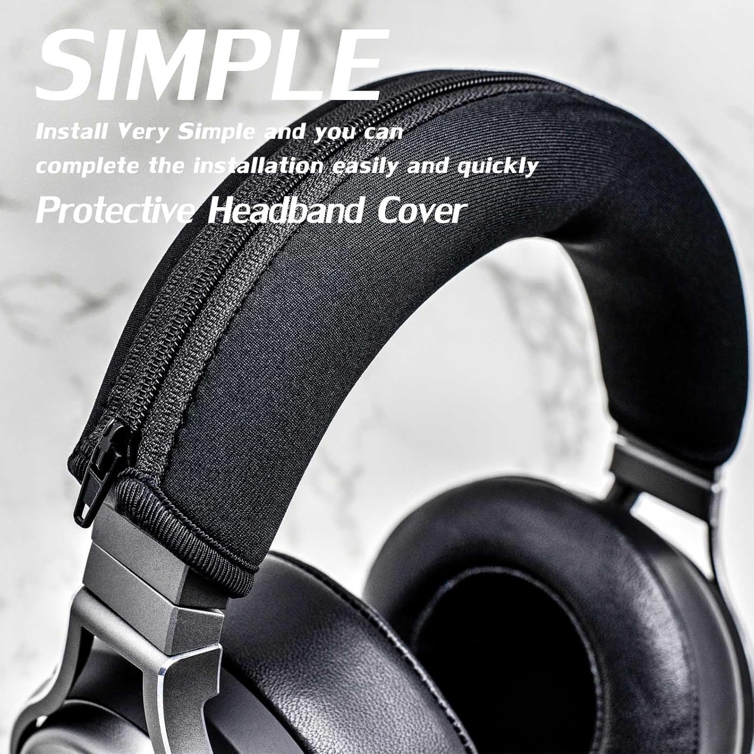 Protective Headband Cover for Virtuoso XT/SE, ATH M Series - Compatible with Virtuoso XT, Virtuoso SE, Virtuoso Wireless, M50X, M50XBT, M50, M40X & More image number 1