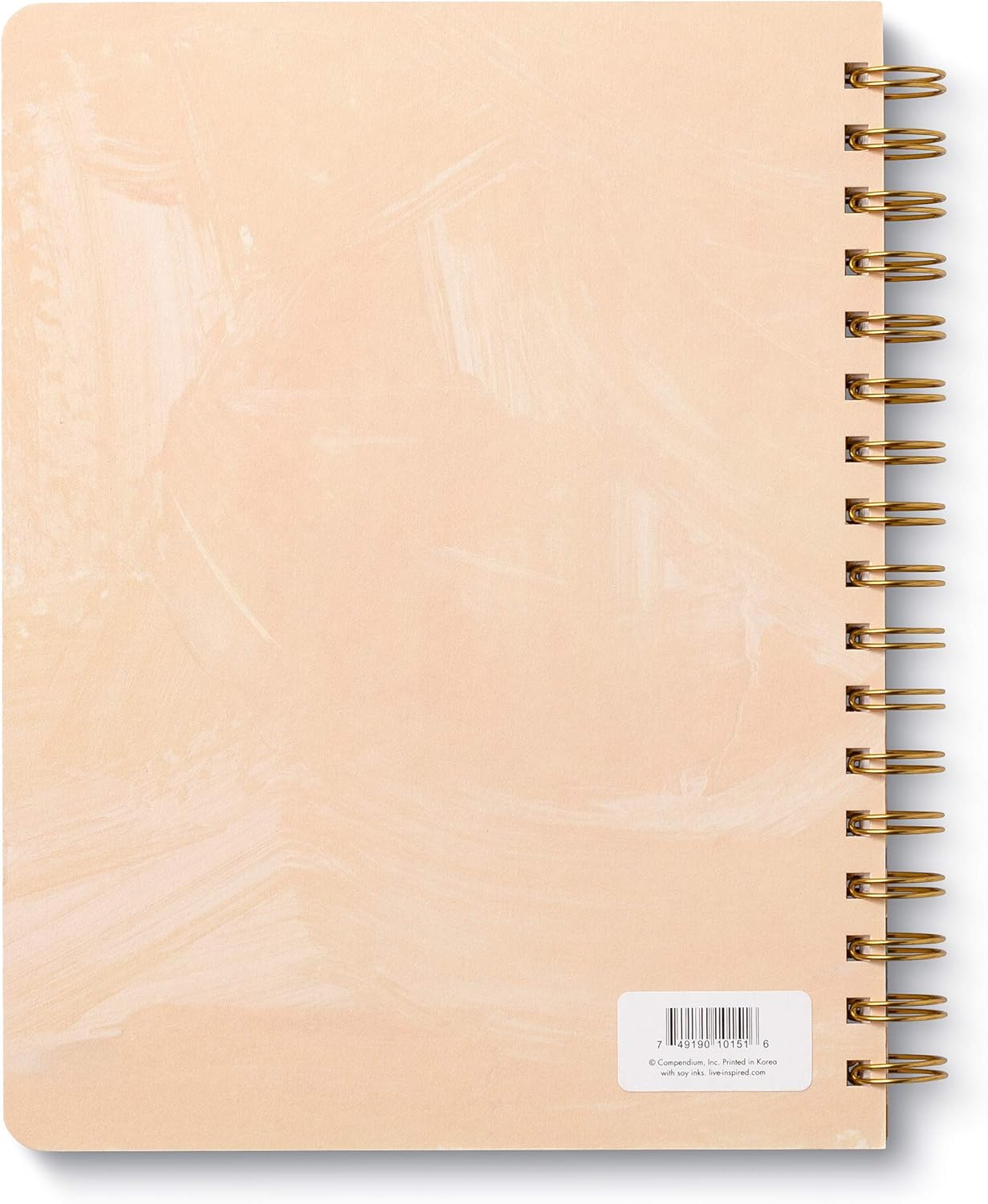 Compendium Spiral Notebook - Life Is Beautiful &mdash; a Designer Spiral Notebook with 192 Lined Pages, College Ruled, 7.25&rdquo;W X 9.25&rdquo;H - Life Is Beautiful image number 3