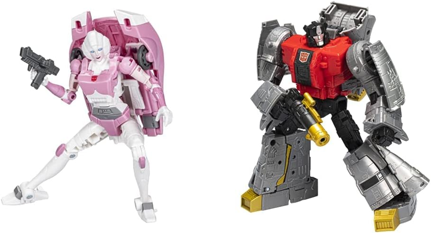 Transformers Toys Studio Series 86-16 Deluxe Class the Transformers: the Movie Arcee Action Figure - Ages 8 and Up, 4.5 Inch image number 3