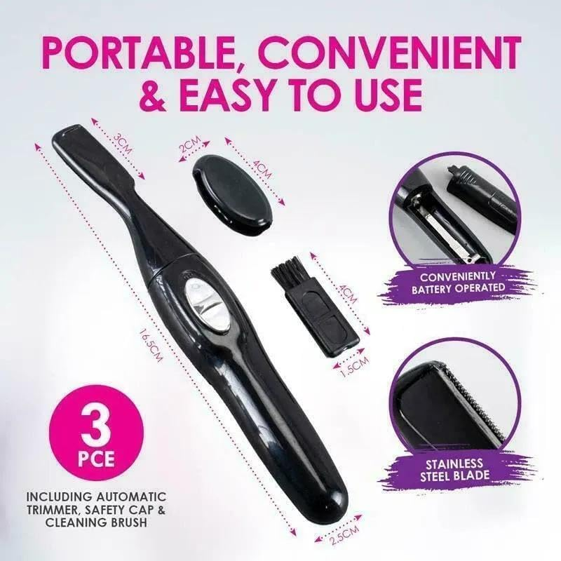 LEDON Electric Eyebrow & Bikini Trimmer 3 Pieces Set image number 4