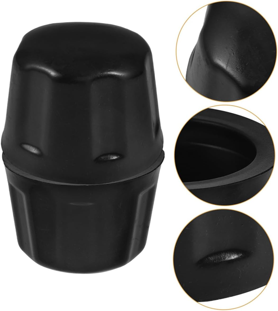 Vaguelly ATV Tire Rim Caps and Center Hub Cap Covers 2Pcs Rubber Dust Protection for 110-250Cc Four-Wheelers, Go-Karts, Trailers, Vehicle Wheel Hub Replacement Parts for Outdoor Off-Road Use