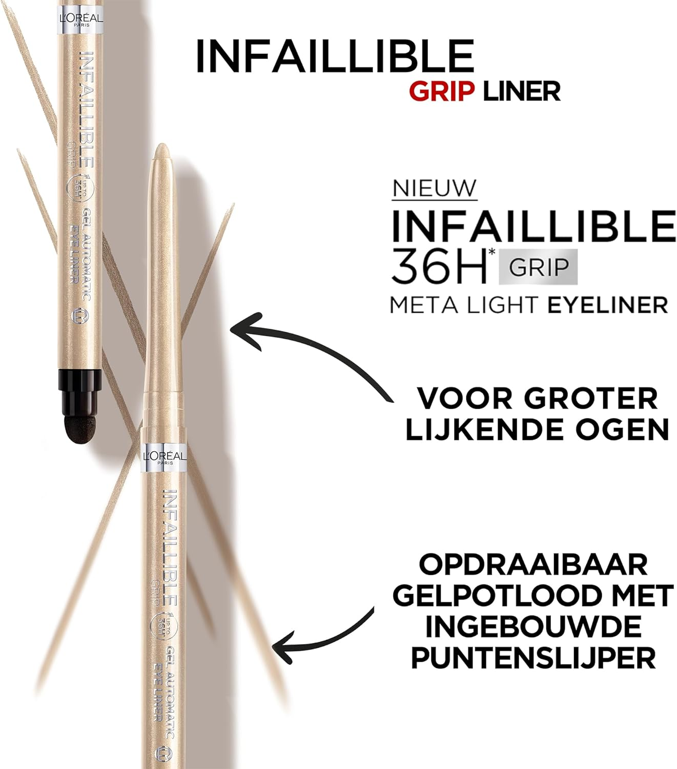 L&rsquo;Or&eacute;al Paris Infallible Grip 36H Gel Automatic Eyeliner Opalescent