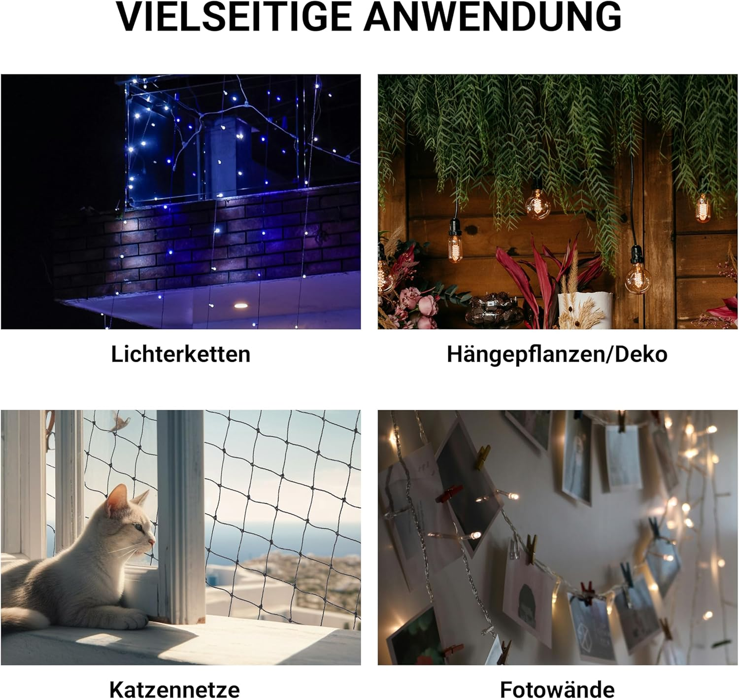 Finopet 75 X Adhesive Hooks and 100 Ml Mounting Adhesive and 75 X Cable Ties, Cat Net Attachment, Adhesive Hooks, Cat Net for Balcony, No Drilling, Cable Holder, Self-Adhesive, Cable Clips image number 6