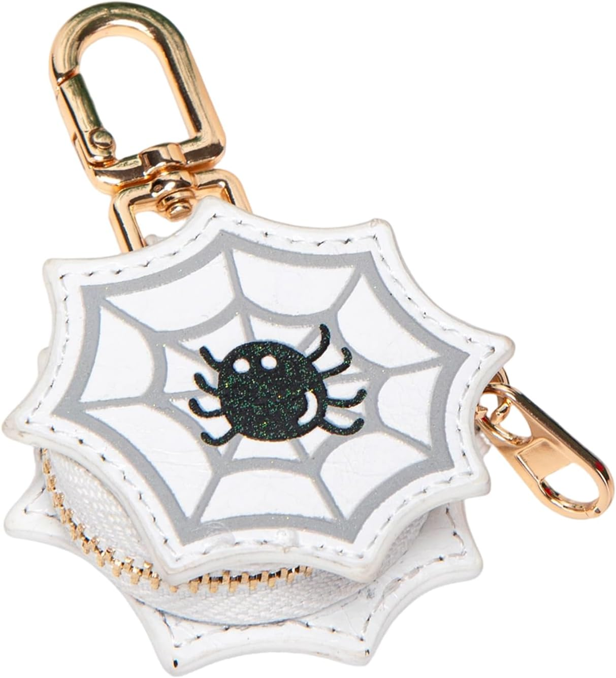 [Xinsheinelry] Small Leather Coin Purse Keychain Pumpkin Purse Bag Charm Accessories for Handbag Women Bag Charm Accessories