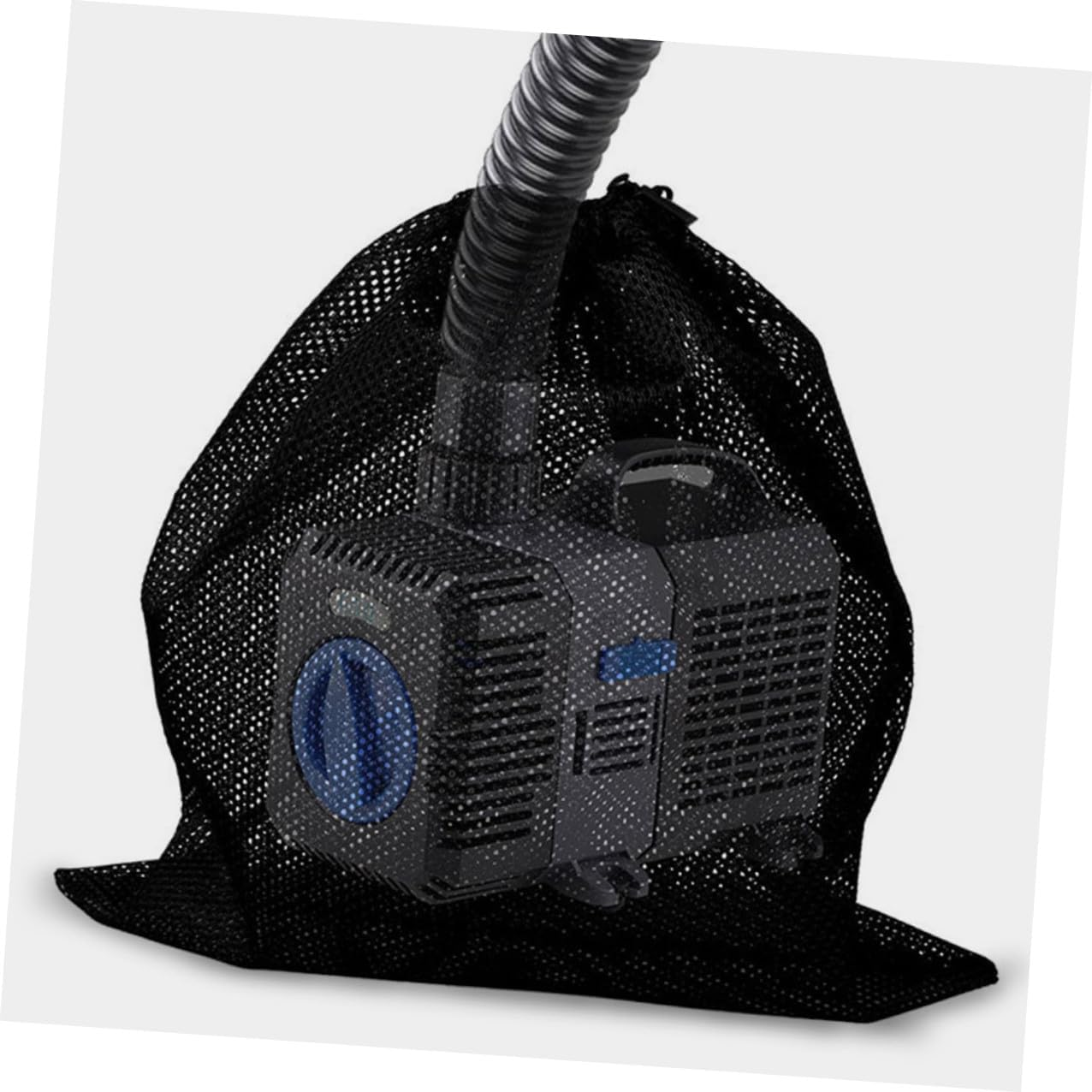 Large Filter Bag with Drawstring High-Efficiency Polyester Mesh Pump Protection for Outdoor Ponds and Aquariums Multiuse Water Filtration Strainer for Enhanced Purity image number 4