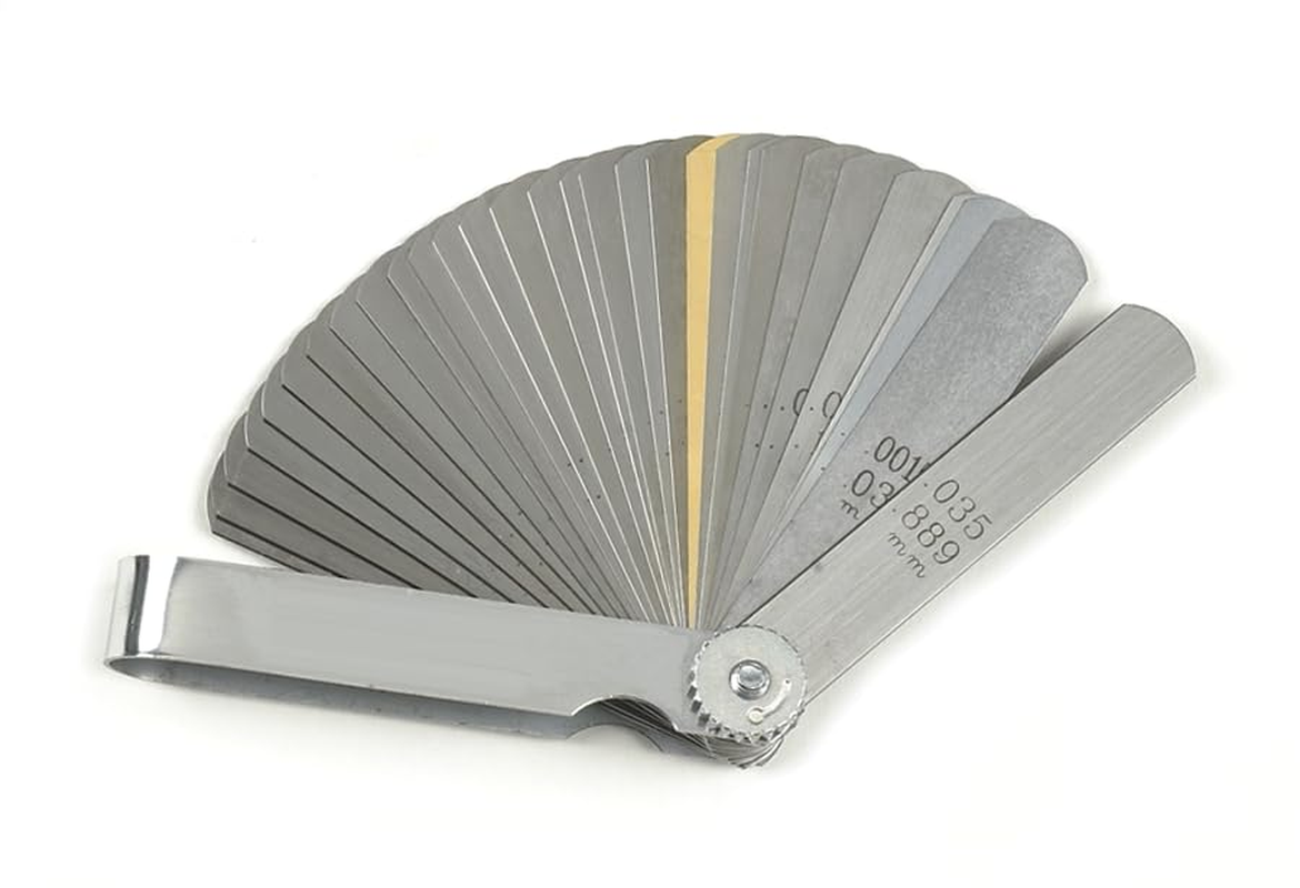 GEARWRENCH 32 Blade Deluxe Sae/Metric Feeler Gauge, Black