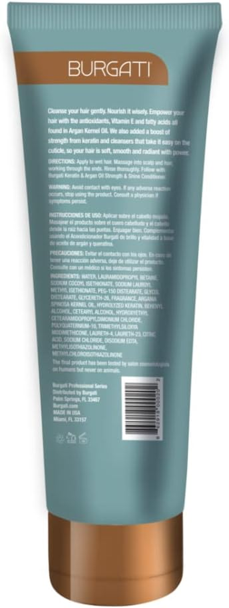 Keratin & Argan Oil Professional Series Shampoo Sulphate Free image number 4