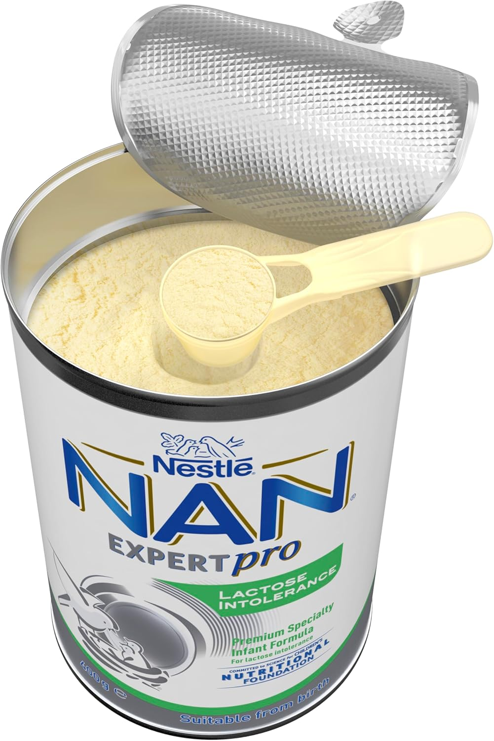 Nestl&eacute; NAN Expertpro Lactose Intolerance Baby Formula from 0-12 Months - 400G (Pack of 2) image number 1