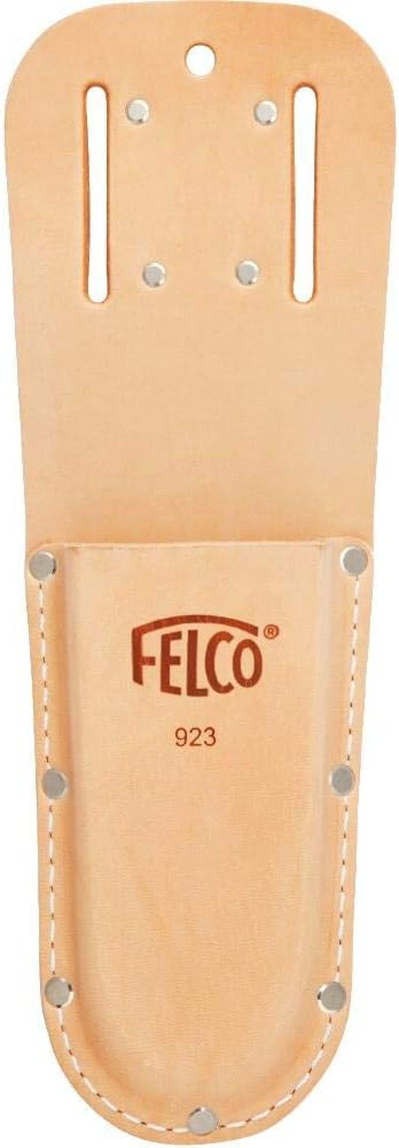 Felco Leather Holster with Belt Loop and Clip, Long