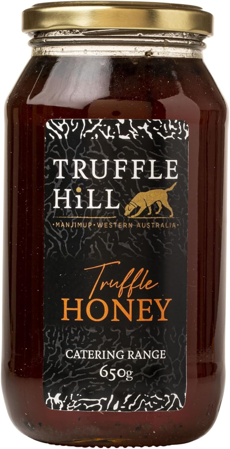 Truffle Hill - Truffle Honey Catering Range (650G), Pure West Australian Bush-Honey Infused with Black P&eacute;rigord Truffle, Paleo, Vegetarian, Lactose Free, Gluten Free & Celiac Friendly image number 3
