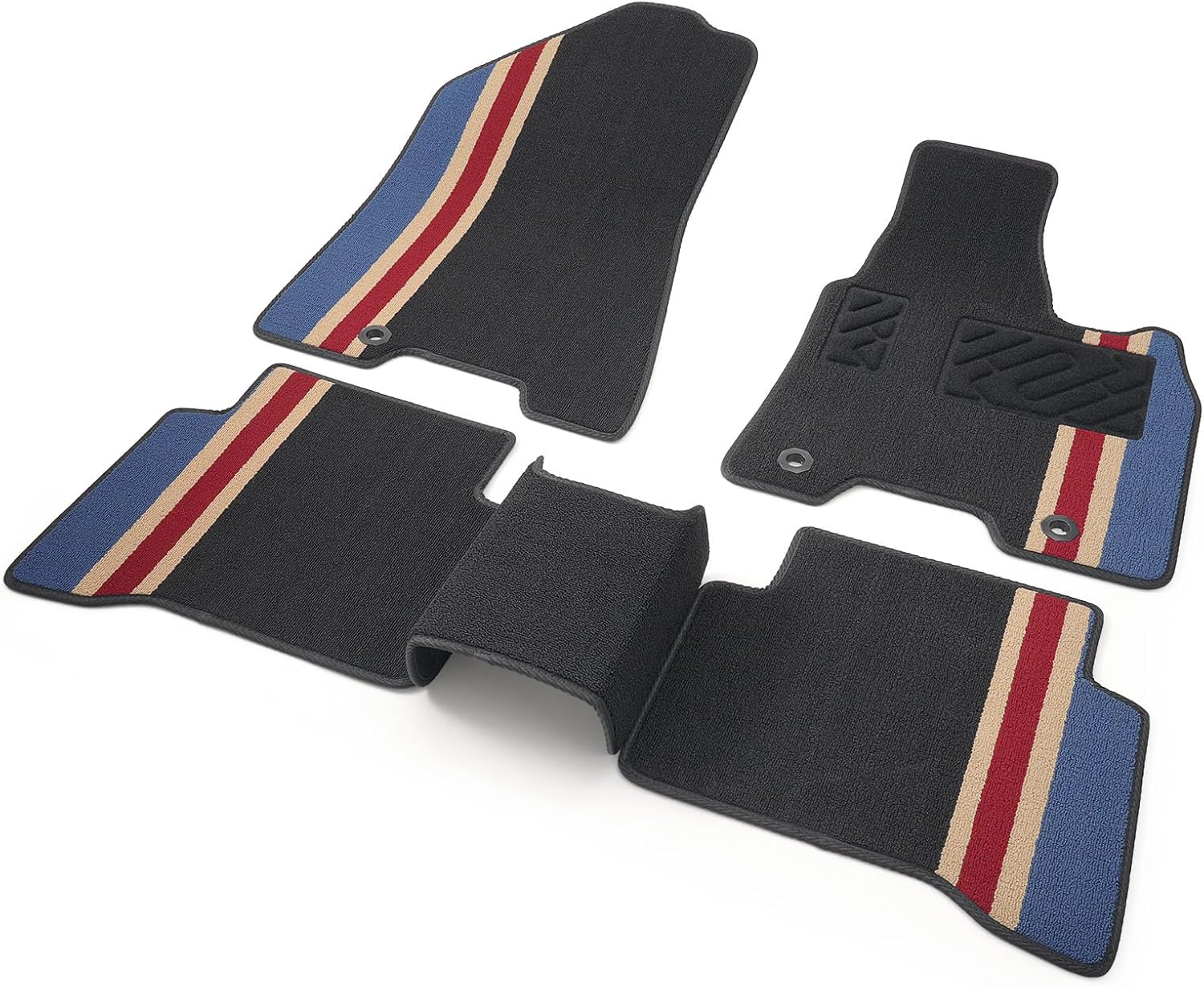 Crokomat Car Mats Fit Kia Sportage 2017 - Present Tailored Deluxe Car Floor Mats Velour Carpet with Rubber Back Set of 5 Pieces Car Accessories for QL NQ5 2017 2018 2019 2020 2021 2022 image number 2