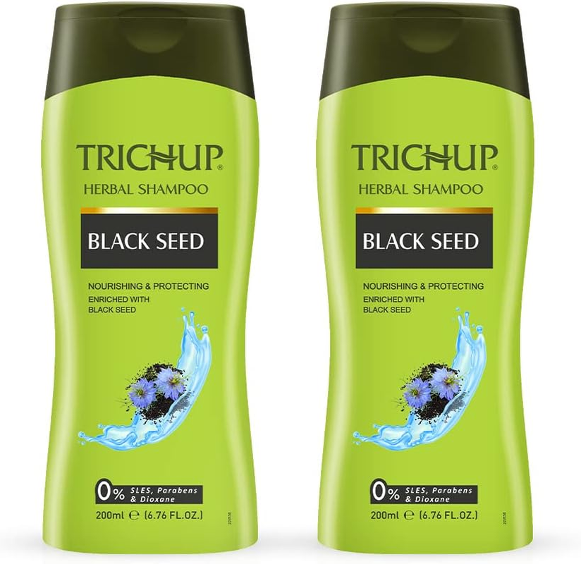 Trichup Black Seed Herbal Shampoo - Improve Your Scalp Health with the Goodness of Black Seed (200Ml)