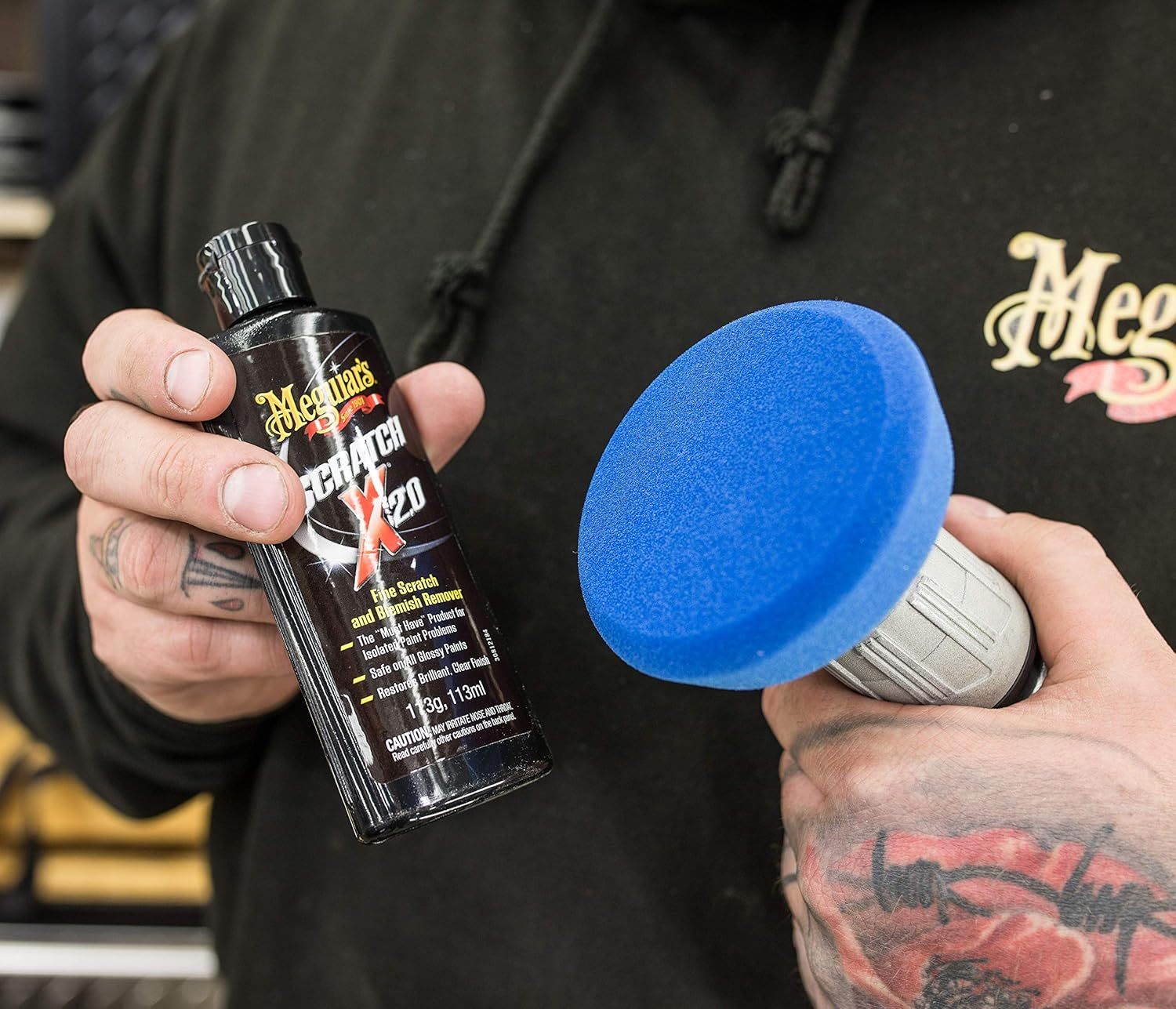 Meguiar'S G190200EU Scratch Removal Kit to Remove Light Car Scratches, Blemishes and Swirls. Quick & Easy