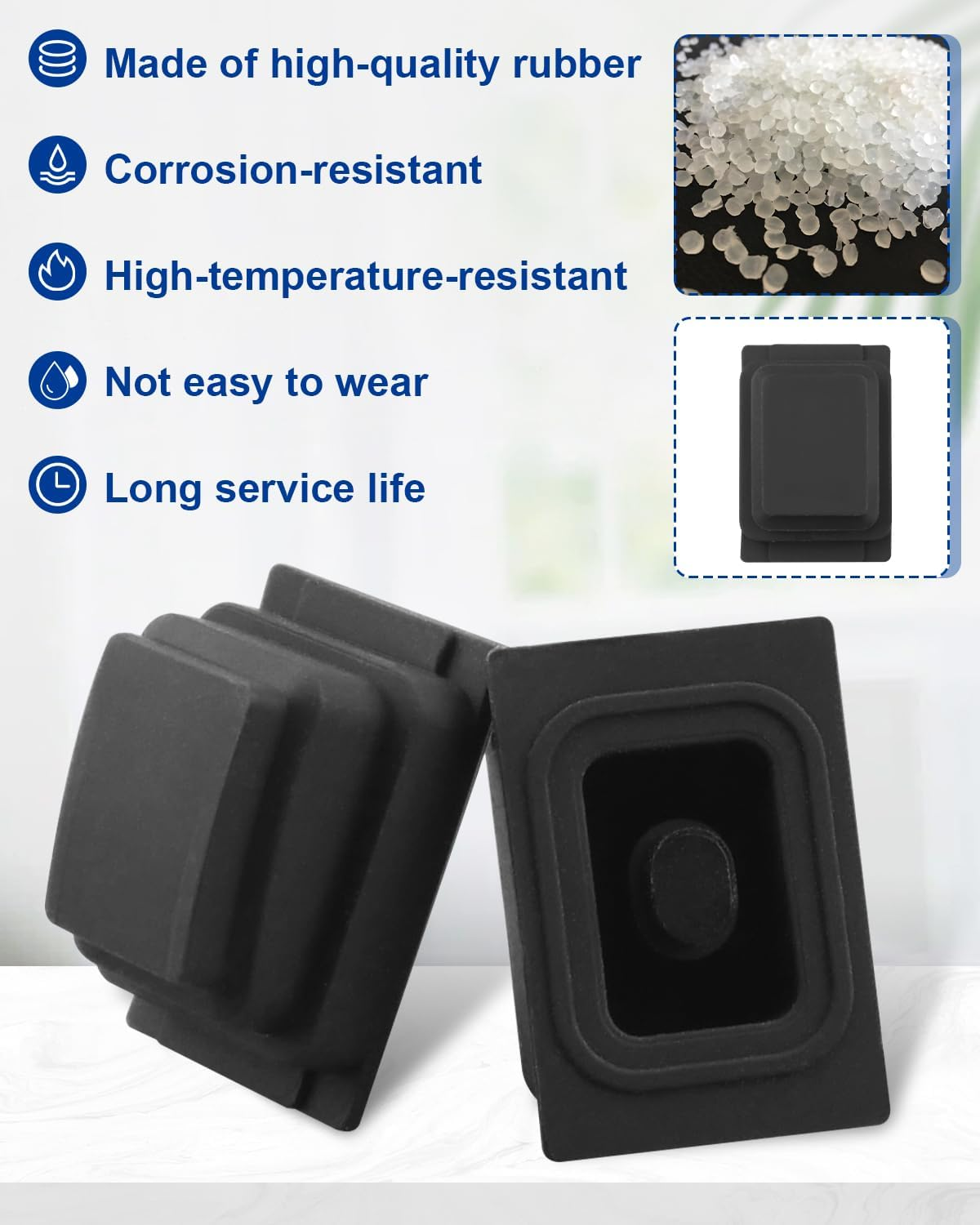 ANODZU Exterior Door Handle Buckle Induction Button Automotive Replacement Parts Fit for Hyundai Tucson 2015 2016 2017 2018 2019 2020 image number 5