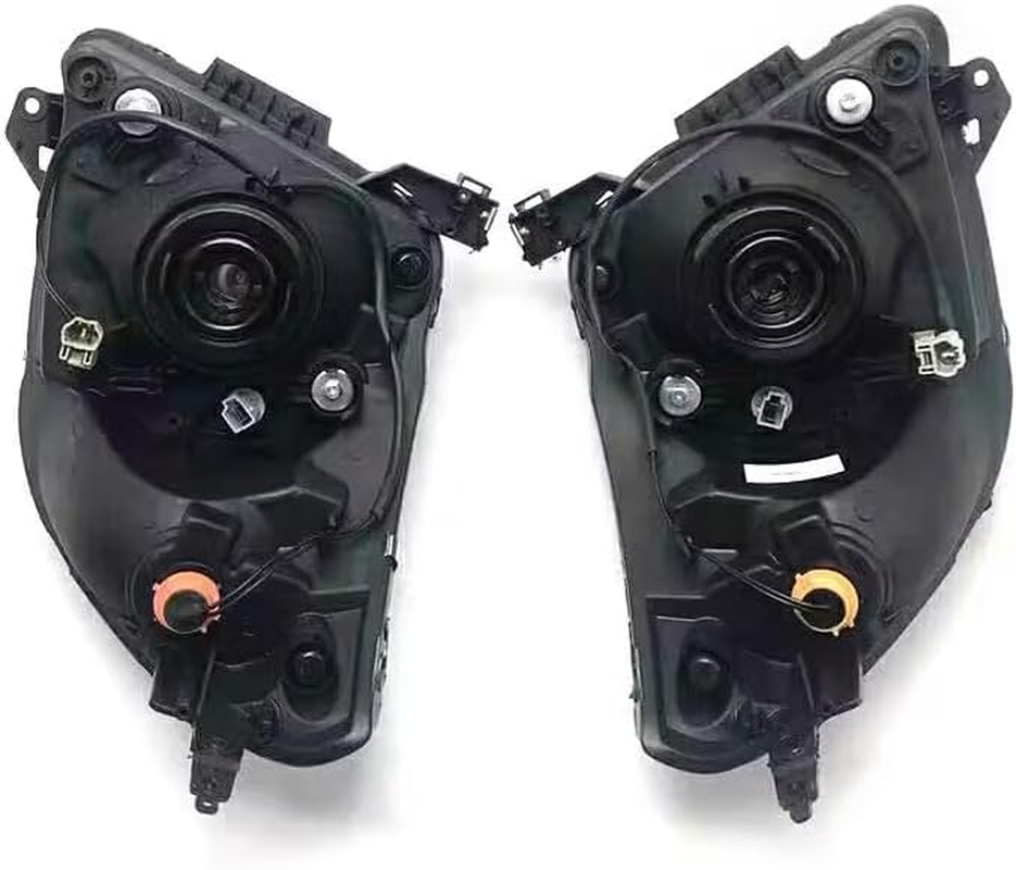 Headlight Lamp Compatible with Suzuki Swift Hatchback RS415 RS416 2005 2006 2007 2008 2009 2010 Right Driver and Left Passenger Side Black Headlamp Front Lights image number 1