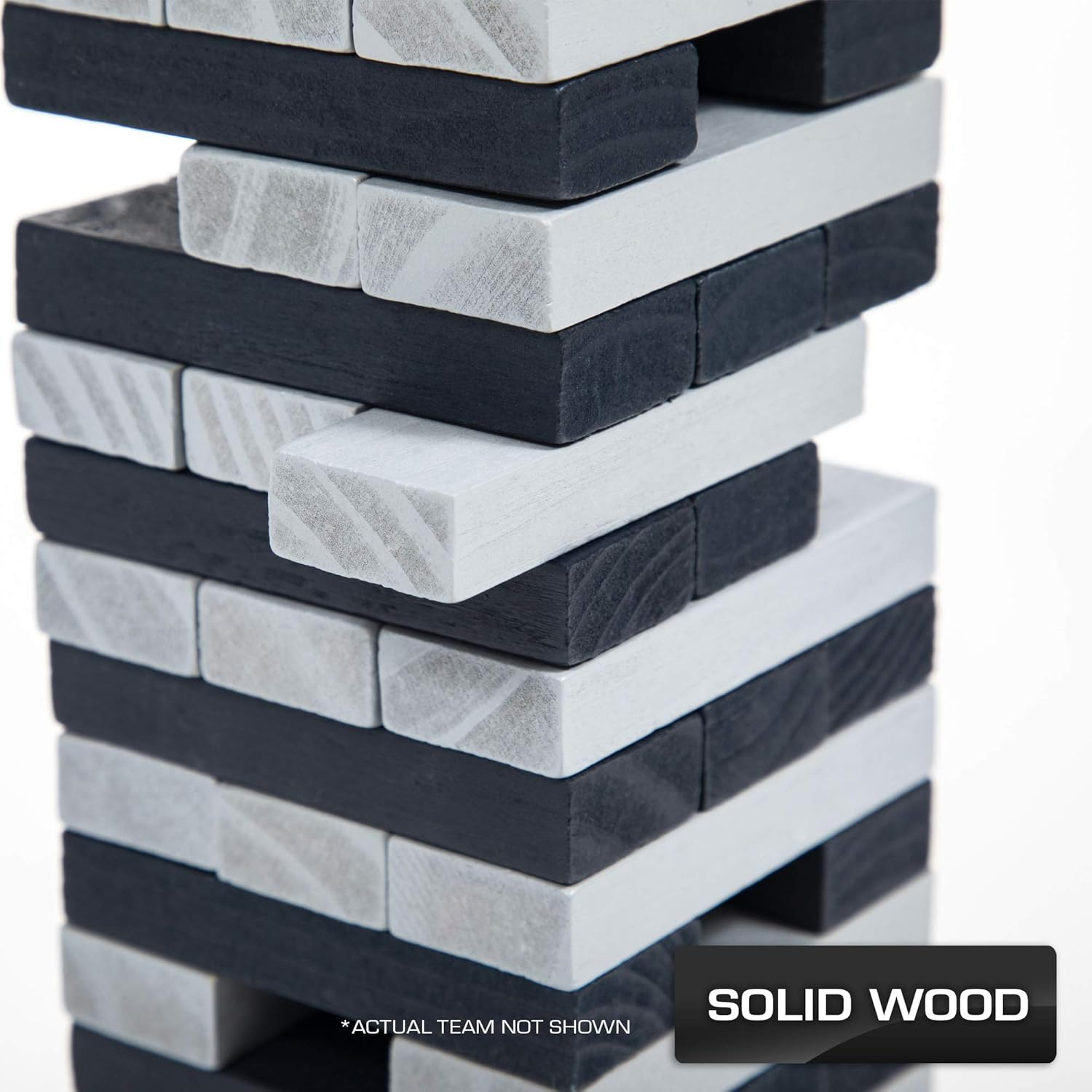 NCAA College Tabletop Stackers Block Game by Wild Sports - College Football Fan, Dorm Game, Rec Room, Tailgate image number 5