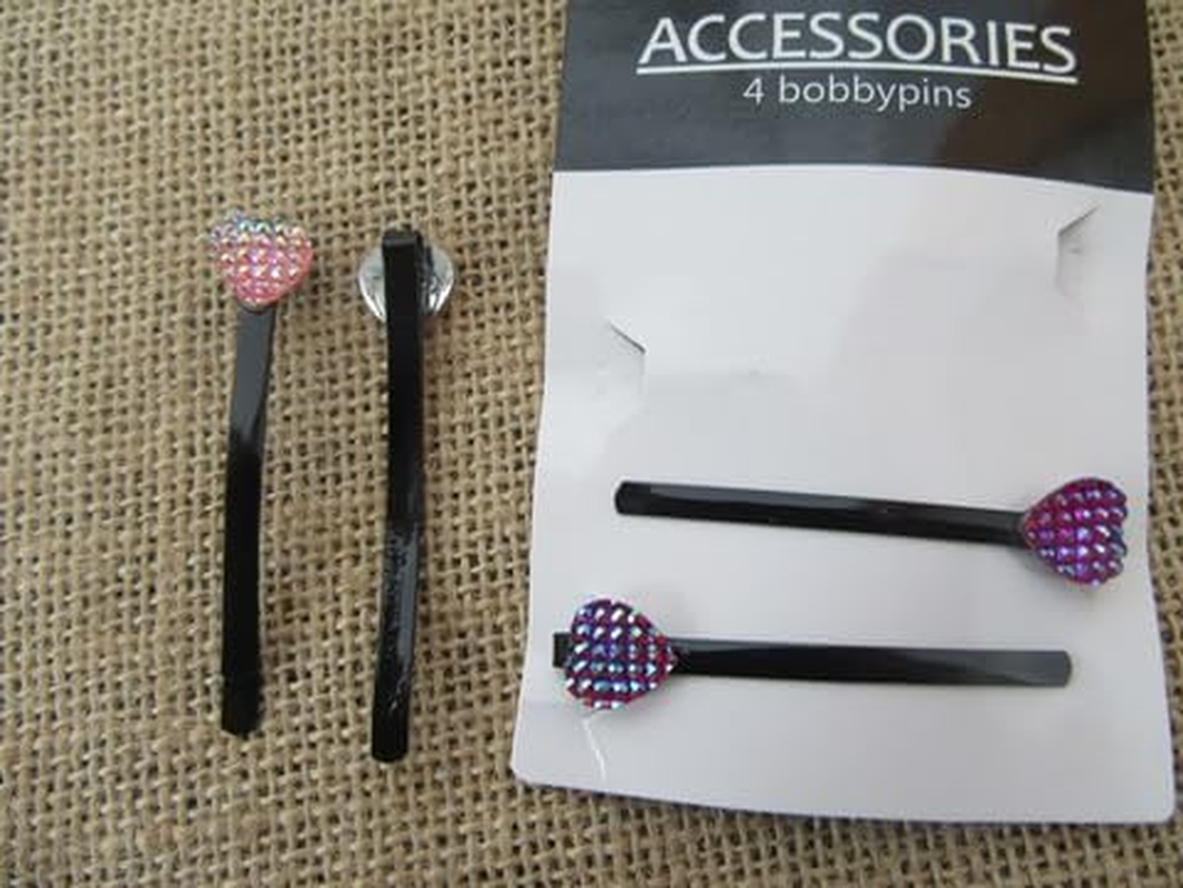 12Packets X 4Pcs Bobby Pins Grips Hair Barrette Clip 55Mm image number 3
