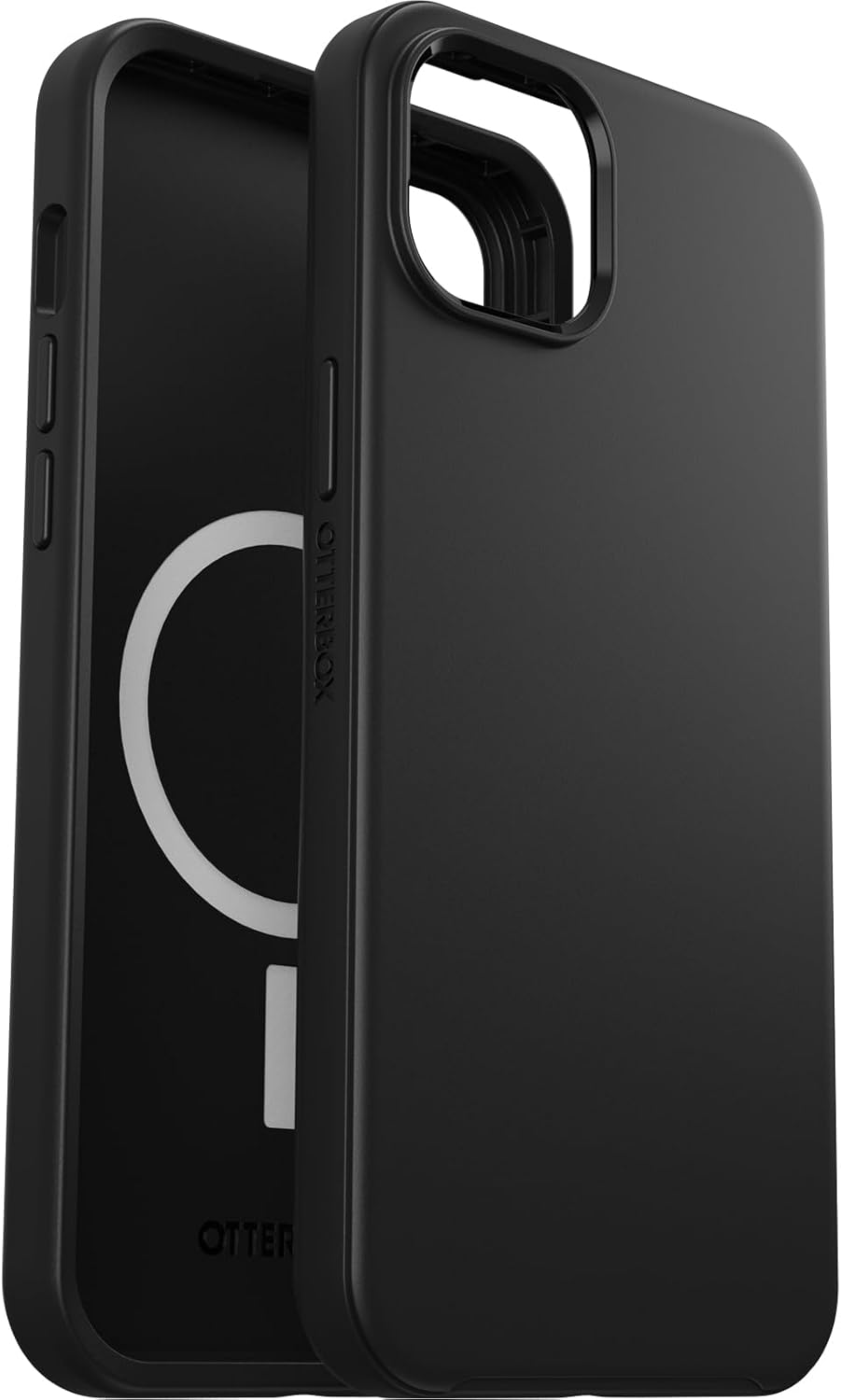 Otterbox Iphone 15 plus and Iphone 14 plus Symmetry Series Case - Black, Snaps to Magsafe, Ultra-Sleek, Raised Edges Protect Camera & Screen - Green image number 7