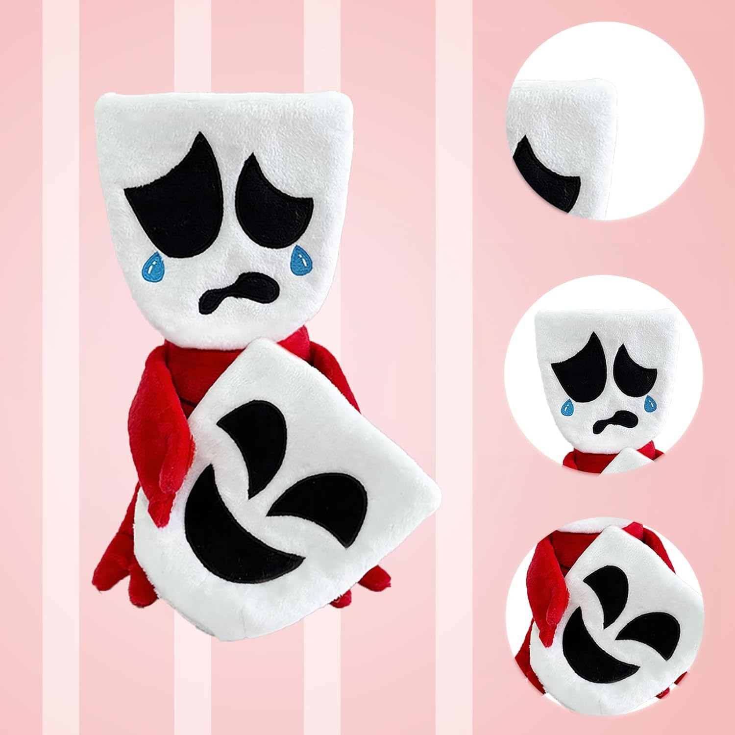 POPOYU Digital Plushies Stuffed Plushie Doll, the Amazing Circus Jumper Plush Toys, Cute Soft Stuffed Figure Plush Doll for Kids Boys Girls TV Fans Birthday Gifts image number 4