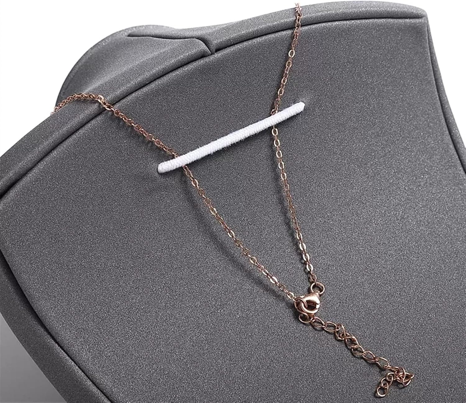 Jewelry Stand Jewelry Bust Display Necklace Bust Stand Holder Chain Storage Display Mannequin Bust Home Organisation Jewelry Organizer Girls Women Jewelry Holder Jewelry Display (Color : Green, Size