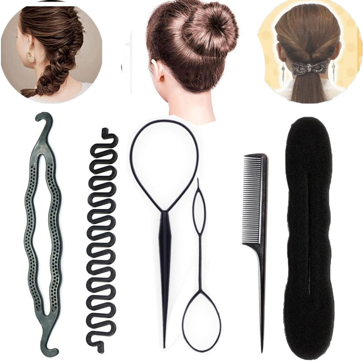 Hair Styling Set, Hair Styling Set, Hair Styling Clips, Hair Styling Tool Kit, Hair Styling Accessories image number 1
