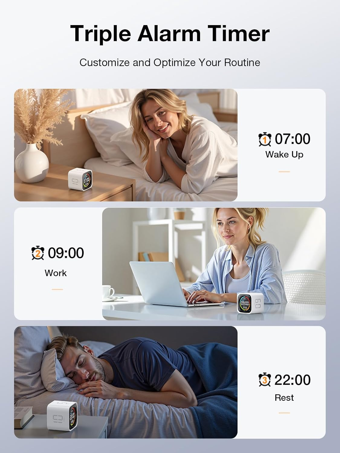 Ticktime Timer TK3 Series (White) image number 2