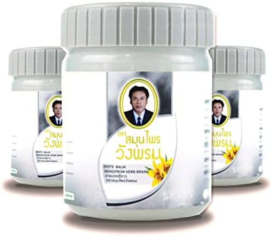 Wang Prom Herbal Balm 50G (Pack of 3) (White) image number 1
