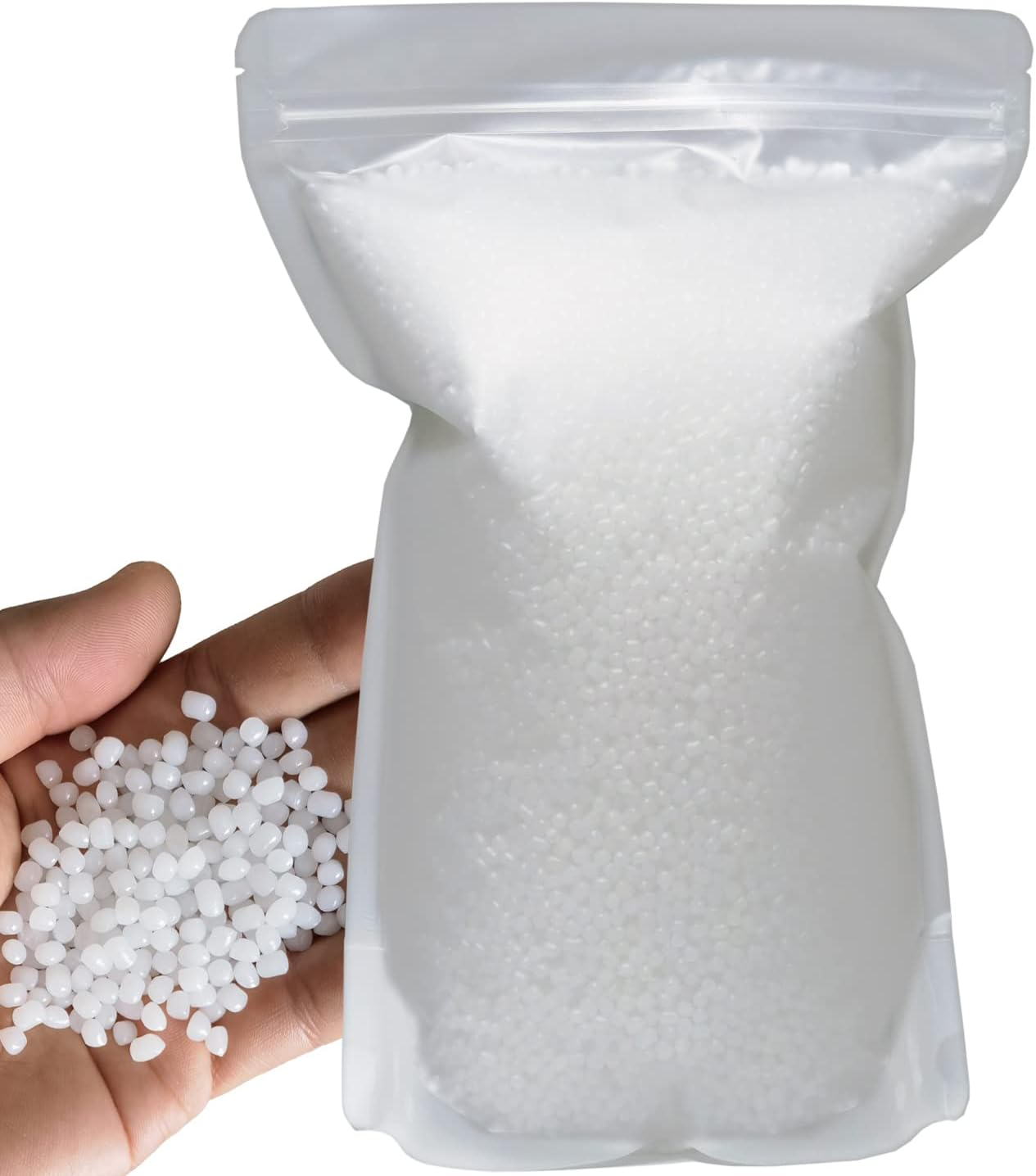 3 Pounds Plastic Pellets Rock Tumbling Media Plastic Filler for Rock Tumbler, Rock Polisher, Stone Tumbler (3 Pounds) image number 1