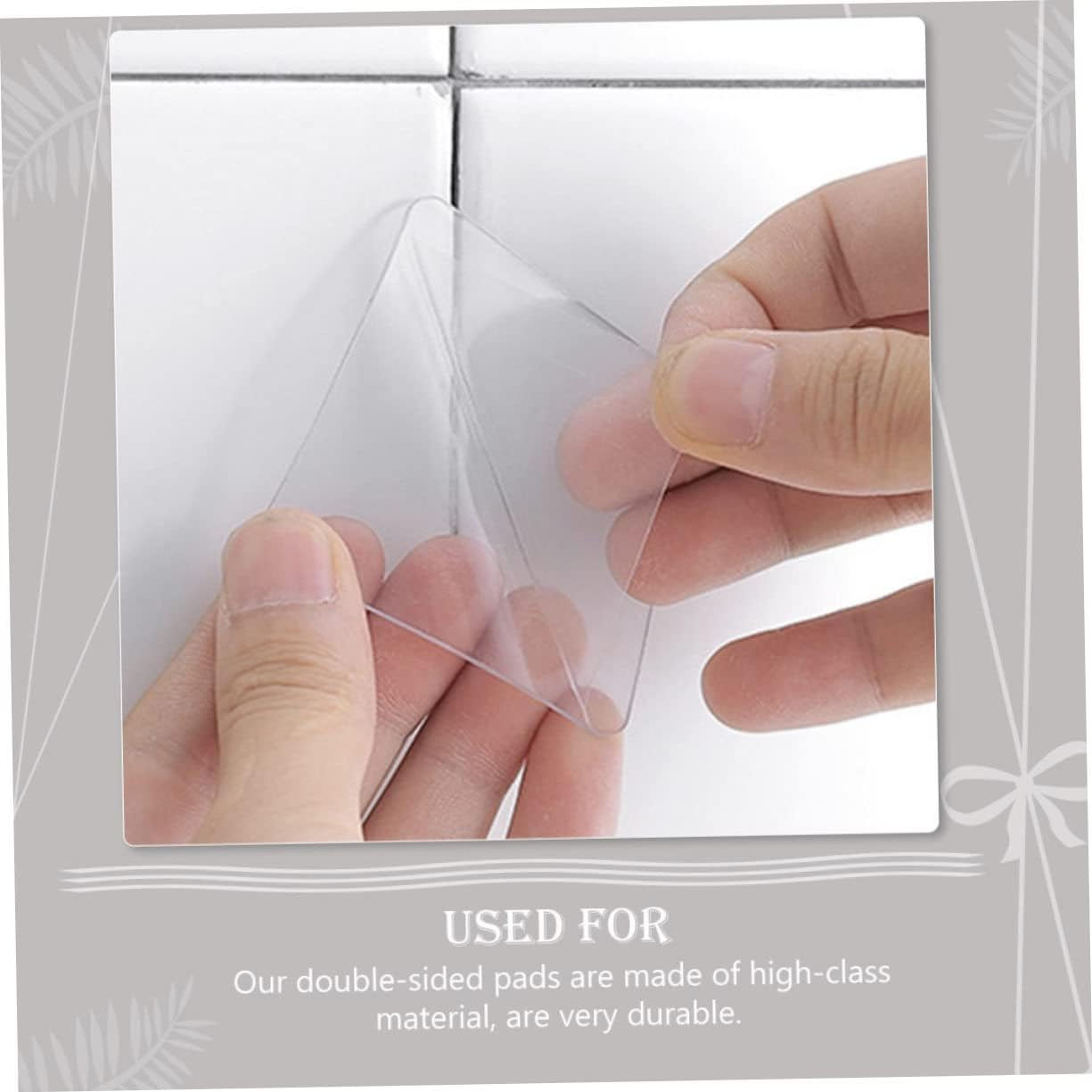 Tofficu 20Pcs Gel Sticker Double Sided Stickers for No-Trace Use for Boys and Girls Crafts and DIY Projects image number 5