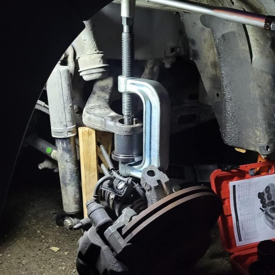 DAYUAN 21PCS Master Ball Joint Press, Ball Joint Service Kit Upper and Lower Ball Joint Removal Tool Set Ball Joints Installs and Removes Designed for 2WD/4WD Vehicle