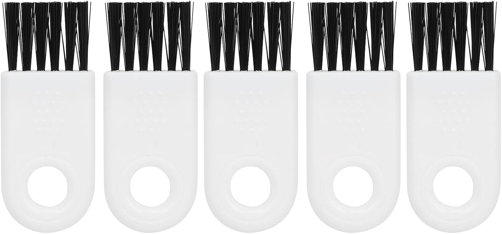 Cleaning Brushes, 5 Pieces Wear Resistant PP Handle Multifunctional High Temperature Resistance Shaver Cleaning Brushes for Household Cleaning image number 6