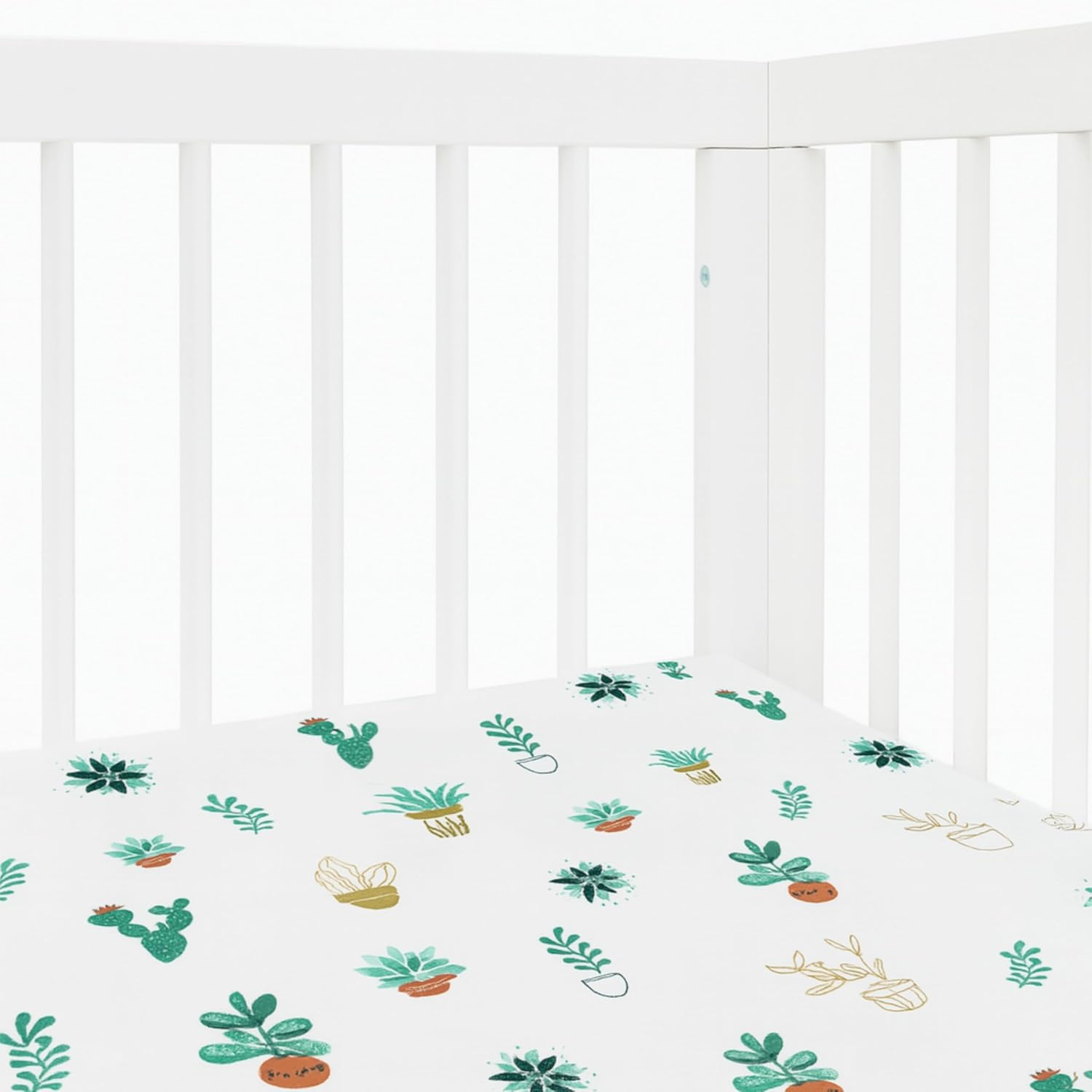 Muslin Baby Swaddle Blanket/Wrap Set &ndash; 70% Bamboo & 30% Cotton &ndash; Soft, Lightweight, Breathable &ndash; Oeko-Tex Certified &ndash; 3-Pack &ndash; 120X110 Cm (Garden Whisper) image number 5